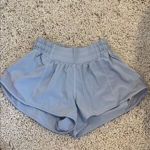 Lululemon Athletica Blue Athletic Shorts Lightweight Moisture-Wicking
